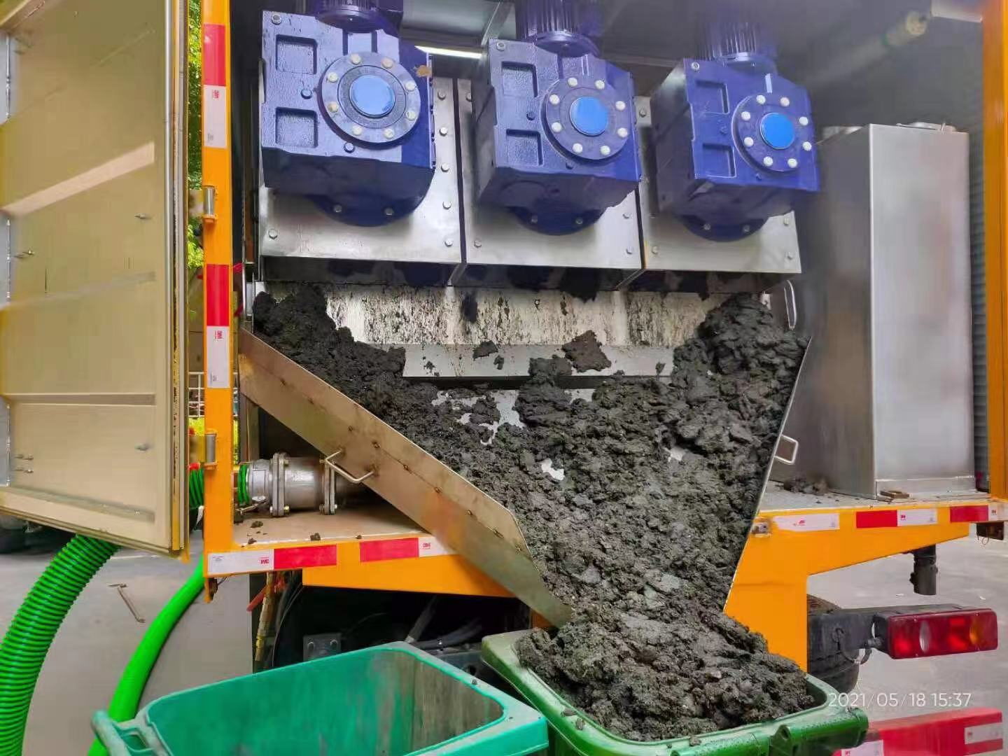 舒兰化粪池清掏城市维护站-泥浆净化干湿分离处理